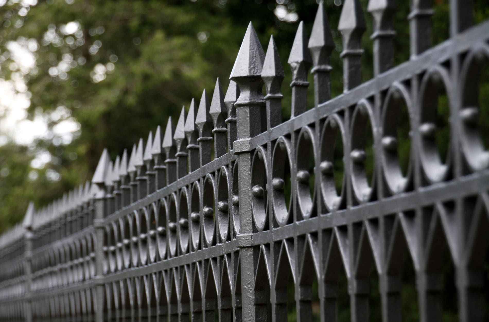 metal fence